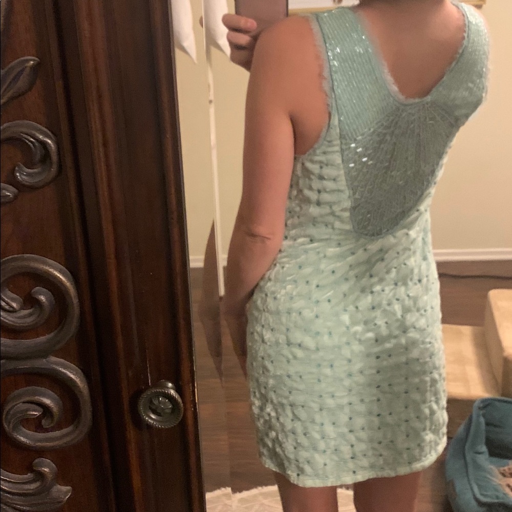 Free people Velvet mini dress